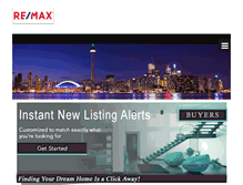 Tablet Screenshot of mississaugamlslistings.com